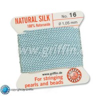 Turquoise Griffin Silk Thread With Needle