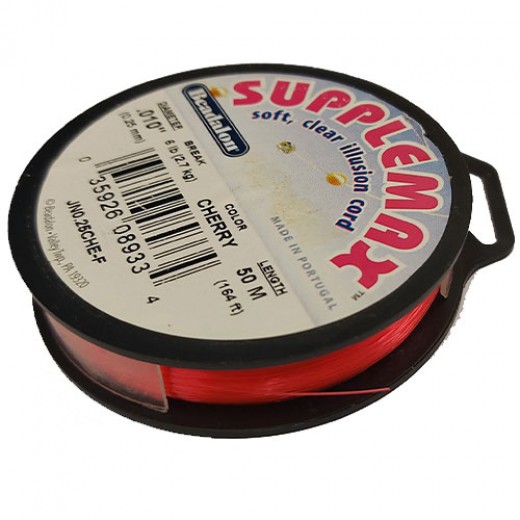 Cherry Supplemax Illusion cord, 0.25 mm diameter, 50m reel