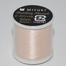 Peach Blossom Miyuki Beading Thread - 50m reel