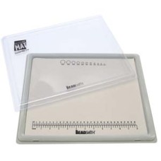 Large Beading Mat Tray Combo, Flocked, with clear cover and 11in x 14in non-slip...