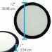 BeadSmith CraftBumper Craft Work Surface, Round, BMTR-02