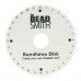 Beadsmith 6" Kumihimo Disk with instructions, in English.