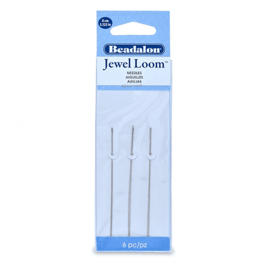 Beadalon Jewel Loom Needles 3.125", Pack of 6