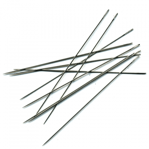Miyuki Beading Needles, Size 12, 0.4mm x 42mm, Pack of 5