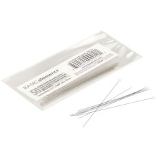 Fine Twisted Wire Needles, 2.5" Length, CTNF-50, Pack of 50