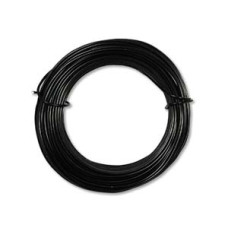 Black Colour 12 Gauge (2.05mm), Aluminium Craft Wire , 12m length, (39ft).