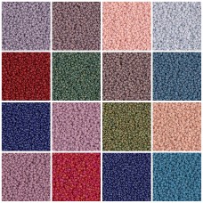 Miyuki Size 8/0 Matte Opaque collection, April 2022