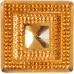 Dazzle-it Resin Glitz Sew-On Sugar Stone Square 40mm, Gold AB Dazzle-it Resin Glitz Sew-On Sugar Stone Square 40mm, Gold AB