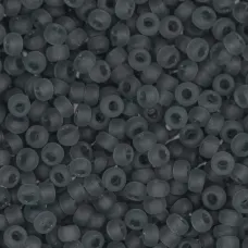Grey Transparent Matte, Miyuki 11/0 Seed Beads, Colour 0152F, 250 Grams