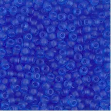 Blue Rainbow Opaque Frosted, Miyuki 11/0 Seed Beads, Colour 0150F, 22g Approx.