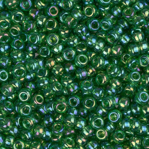 Green AB Luster, Miyuki 11/0 Seed Beads, Colour 0179, 250 Grams Green AB Luster, Miyuki 11/0 Seed Beads, Colour 0179, 250 Grams