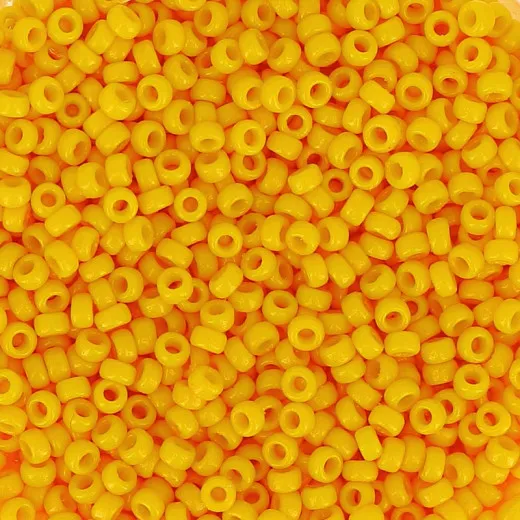 Opaque Light Squash Duracoat Miyuki Size 8/0 Seed Beads, Colour 4453, 22g Opaque Light Squash Duracoat Miyuki Size 8/0 Seed Beads, Colour 4453, 22g