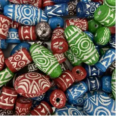 Mixed Clay Beads, Approx. 100 Grams