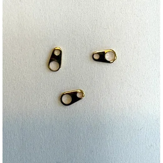 Beadalon 7mm Gold Colour Tag, pack of 24pcs, 322A-003 Beadalon 7mm Gold Colour Tag, pack of 24pcs, 322A-003
