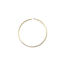 20mm Earring Hoops, Gold Colour. Pack of 3 Pairs
