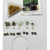 Wine Charms Kit- 4 Colourways.