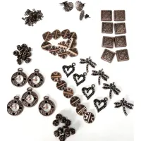 One Off Wonders -Copper Colour Collection, over 80 Beads and Charms! One Off Wonders -Copper Colour Collection, over 80 Beads and Charms!
