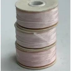 Pale Baby Pink Nymo Beading Thread, Size D (0.30mm) Pale Baby Pink Nymo Beading Thread, Size D (0.30mm)