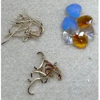 Swarovski Crystal Heart Earring Sets, pack of 3 pairs.