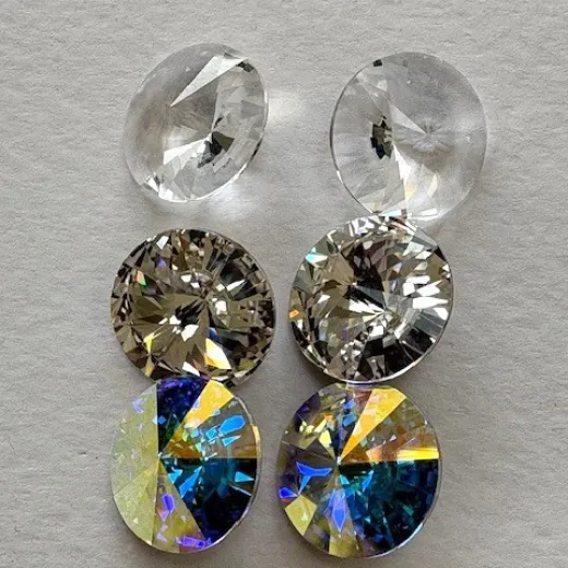 Simply Sparkling Collection! 6 x14mm  Swarovski Rivoli