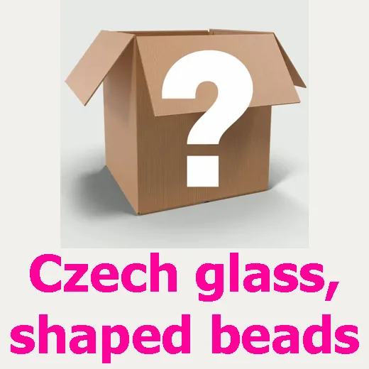 Mystery Bundle - Czech Shaped Glass Beads! Worth at least £50 Mystery Bundle - Czech Shaped Glass Beads! Worth at least £50