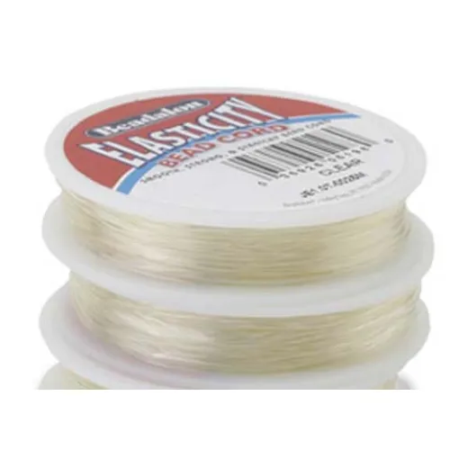 0.8mm Clear Round Elasticity, 25m reel 0.8mm Clear Round Elasticity, 25m reel
