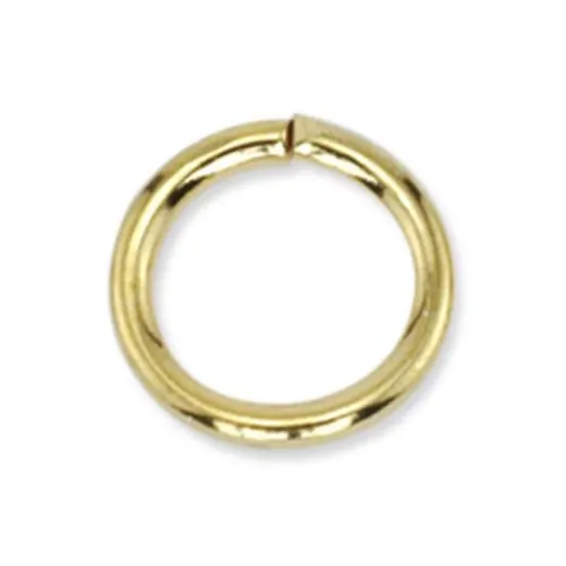 Beadalon 10mm Jump Rings, Gold Colour, Pack of 18 Beadalon 10mm Jump Rings, Gold Colour, Pack of 18
