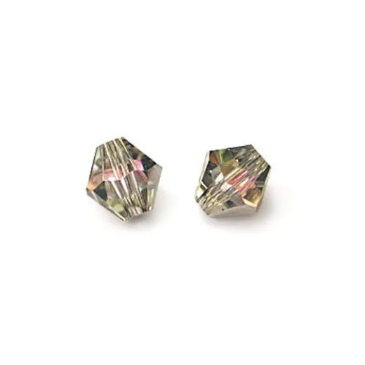 Vitrail Light 4mm Preciosa Bicones, Pack of 48 Vitrail Light 4mm Preciosa Bicones, Pack of 48