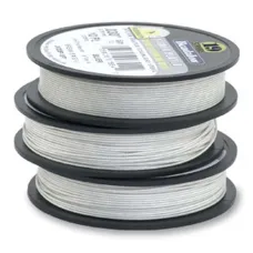 Beadalon JW17SP-15FT 19 Strand Wire, Silver Plated, 0.024", 15ft Reel