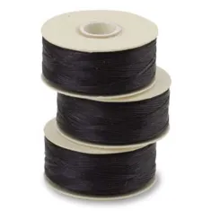 Nymo Beading Thread, Size D (0.30mm), Black