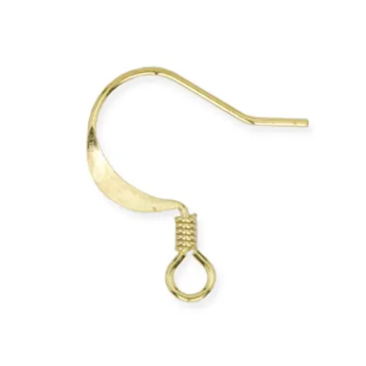 Beadalon Dapped & Spring Eariwires, Gold Plated, 24 Pack Beadalon Dapped & Spring Eariwires, Gold Plated, 24 Pack