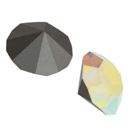 Preciosa Chaton, Silver Foiled Crystal AB, PP14 / 2mm, Pack of 144 Preciosa Chaton, Silver Foiled Crystal AB, PP14 / 2mm, Pack of 144