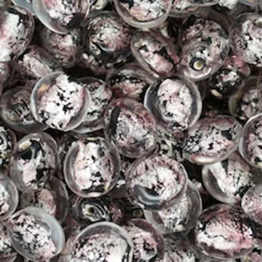 Patterned Silver Foil Discs, 12x10mm, Pink, 10 Pack Patterned Silver Foil Discs, 12x10mm, Pink, 10 Pack