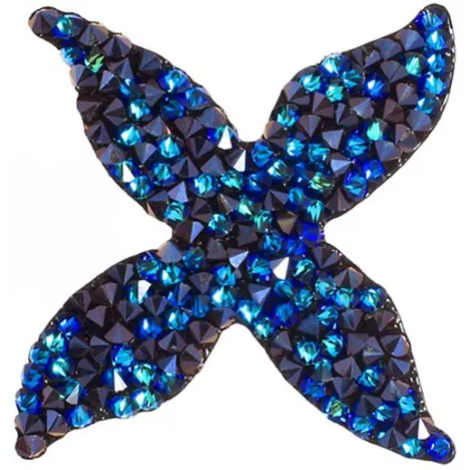 Swarovski Crystal Rock Quatro 44.5mm Bermunda Blue Crystal Swarovski Crystal Rock Quatro 44.5mm Bermunda Blue Crystal