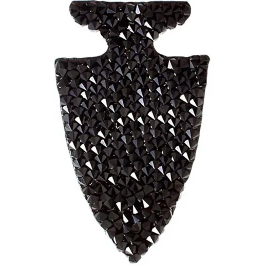 Swarovski Crystal Rock Arrow 63.5x31.7mm Jet