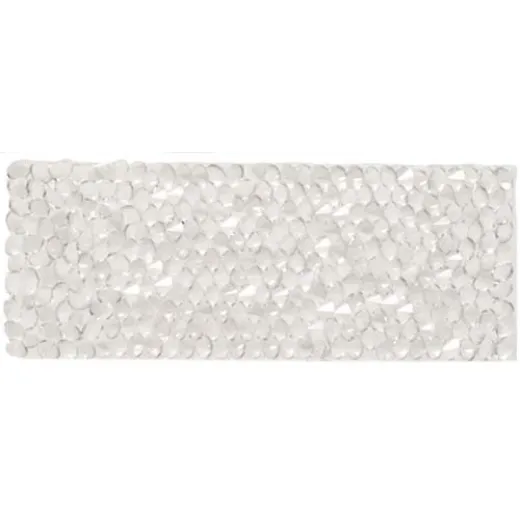 Swarovski Crystal Rock Rectangle 63.5x25mm Silvershade Crystal Swarovski Crystal Rock Rectangle 63.5x25mm Silvershade Crystal