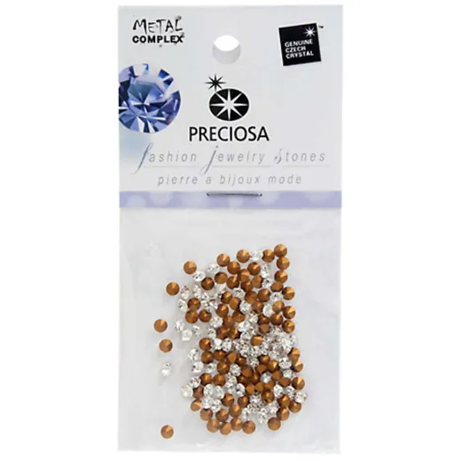 Preciosa Jewellery Stones, PP24 / 3.2mm Crystal, Pack of 144