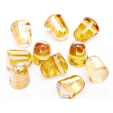 Crystal Apricot Medium Gumdrops, 10pcs