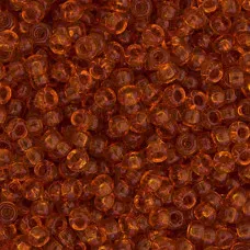 Topaz Transparent, Miyuki 11/0 Seed Beads, Colour 0133, 22g Approx