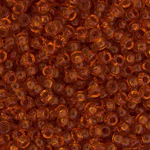 Topaz Transparent, Miyuki 11/0 Seed Beads, Colour 0133, 22g Approx Topaz Transparent, Miyuki 11/0 Seed Beads, Colour 0133, 22g Approx