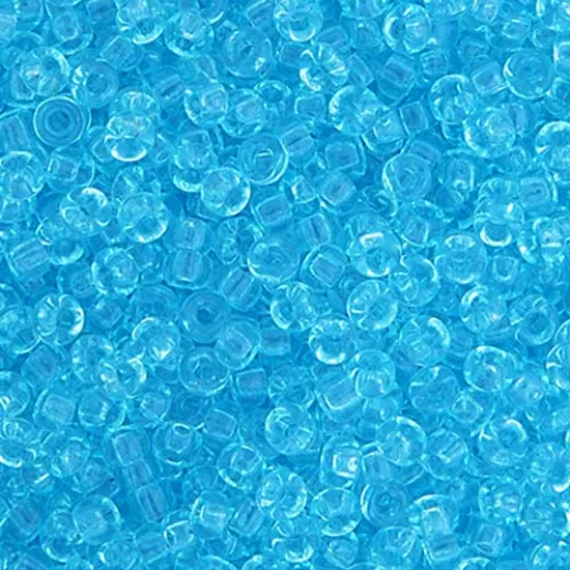 Aqua Transparent, Miyuki 11/0 Seed Beads, Colour 0148, 22g Approx Aqua Transparent, Miyuki 11/0 Seed Beads, Colour 0148, 22g Approx