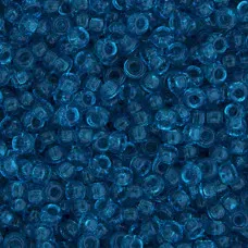 Capri Blue Transparent, Miyuki 11/0 Seed Beads, Colour 0149, 250 Grams