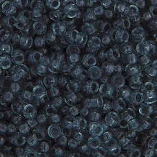 Grey Transparent, Miyuki 11/0 Seed Beads, Colour 0152, 22g Approx