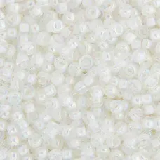 White AB Lined-Dyed Colour -0284, Miyuki 11/0, 22g