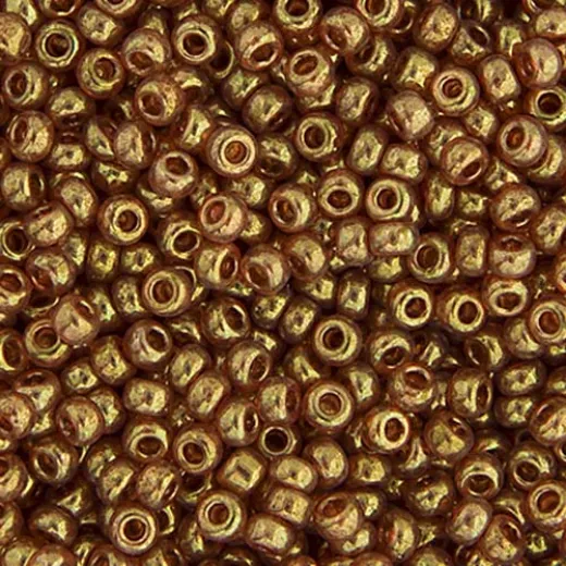 Bulk Bag Topaz Gold Luster Miyuki 11/0 Seed Beads, 250g, Colour 0311 Bulk Bag Topaz Gold Luster Miyuki 11/0 Seed Beads, 250g, Colour 0311