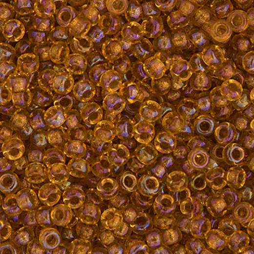 Lt.Topaz TopazLined AB Sparkle Colour -0377, Miyuki 11/0, 22g Lt.Topaz TopazLined AB Sparkle Colour -0377, Miyuki 11/0, 22g