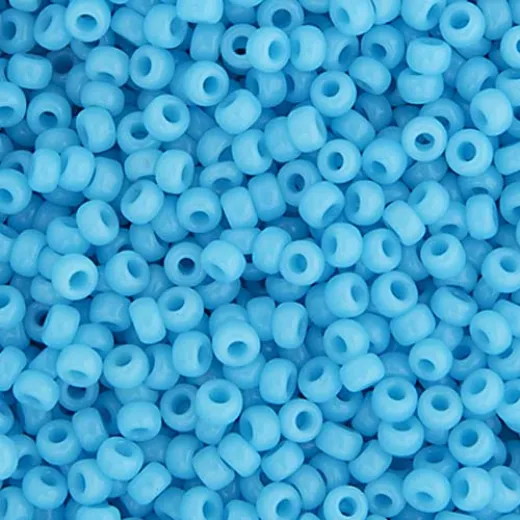Lt.Blue Opaque Colour -0413, Miyuki 11/0, 22g Lt.Blue Opaque Colour -0413, Miyuki 11/0, 22g