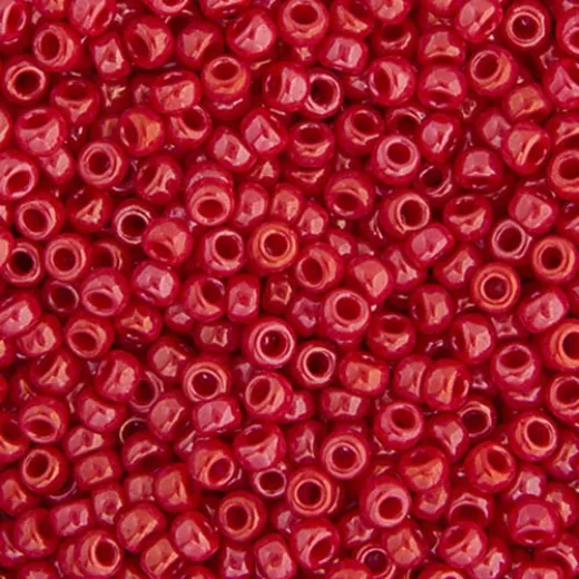 Red Opaque Luster Colour -0426, Miyuki 11/0, 22g Red Opaque Luster Colour -0426, Miyuki 11/0, 22g