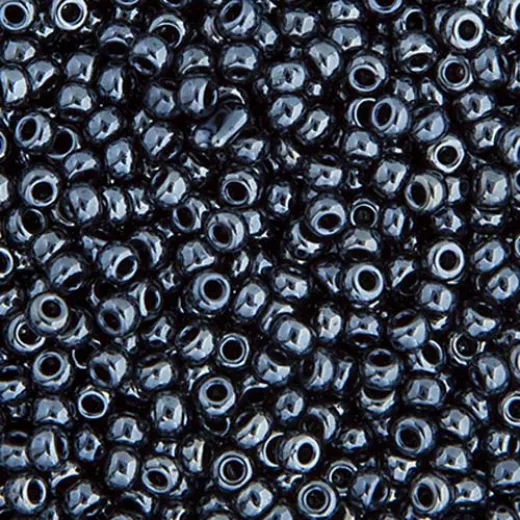 Gunmetal Miyuki 11/0 Seed Beads, 250g, Colour 0451 Gunmetal Miyuki 11/0 Seed Beads, 250g, Colour 0451