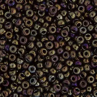 Brown Opaque Iris Colour-458, Miyuki 11/0, 22g